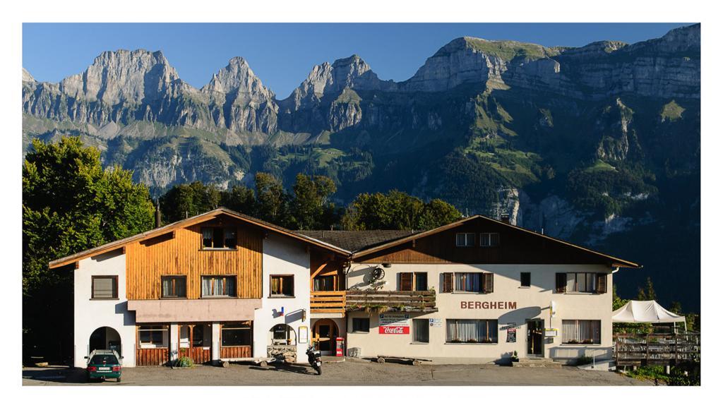 Hotel Restaurant Bergheim Flumserberg Zewnętrze zdjęcie