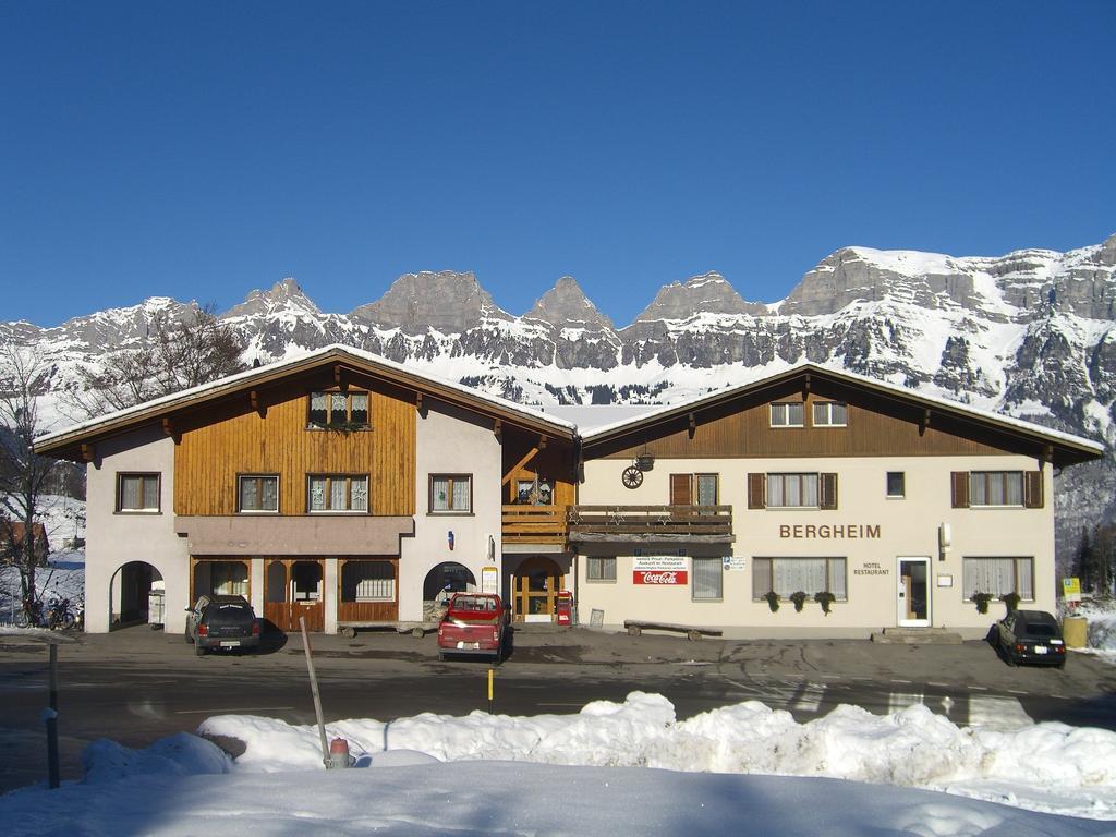 Hotel Restaurant Bergheim Flumserberg Zewnętrze zdjęcie